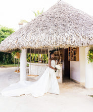 C2025-EA6018 - beaded strapless wedding gown