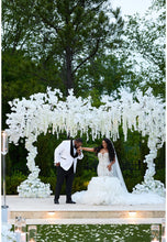 C2025-EA2720 - fit-to-flare crystal beaded sweetheart wedding dress