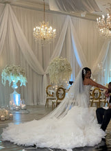 C2025-EA2720 - fit-to-flare crystal beaded sweetheart wedding dress