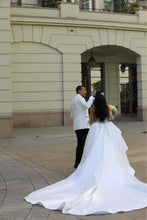C2025-EA2820 - Crystal Bling Beaded sheer long sleeve wedding gown