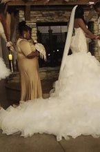 C2025-EA2851 - off the shoulder strapless fit-to-flare embroidered wedding gown